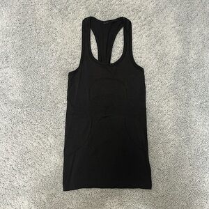 Black Swiftly Tech Racerback Tank Top